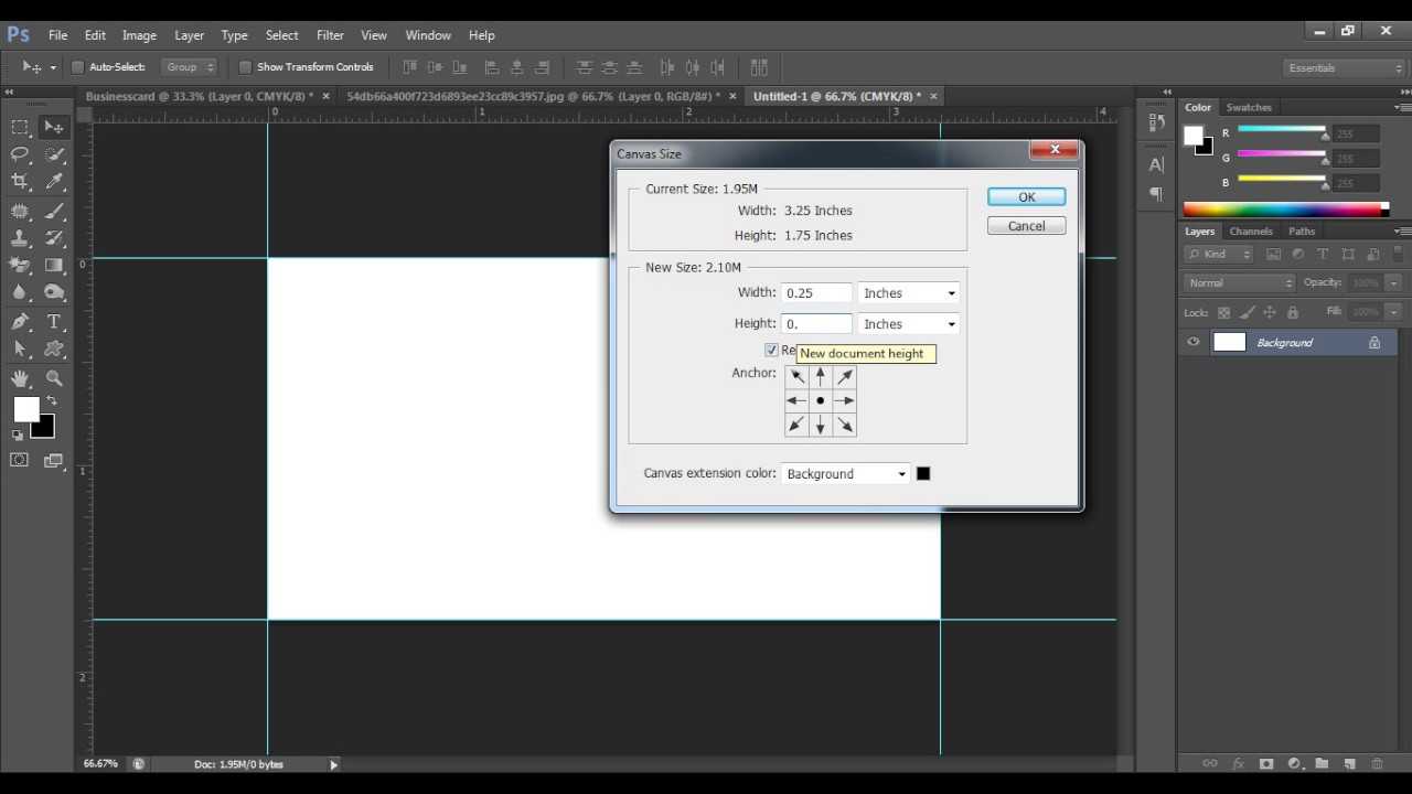 Business Card Size In Adobe Photoshop – Youtube Intended For Business Card Size Psd Template