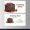 Business Card Template For Bakery Business Pertaining To Cake Business Cards Templates Free