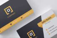 Business Card Template | Free Download | 1 | intended for Download Visiting Card Templates