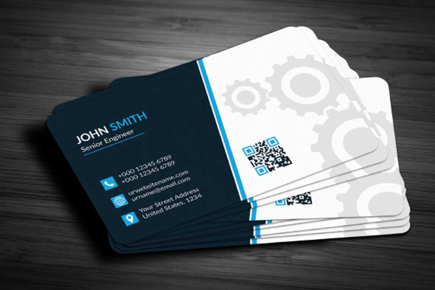 Business Card Template Free Download – Maxpoint Hridoy Pertaining To Download Visiting Card Templates