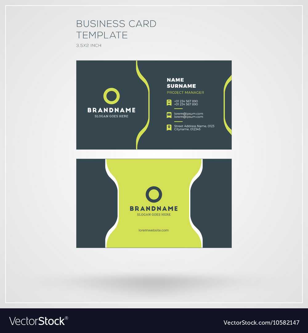 Business Card Template Personal Visiting Card With Within Free Personal Business Card Templates