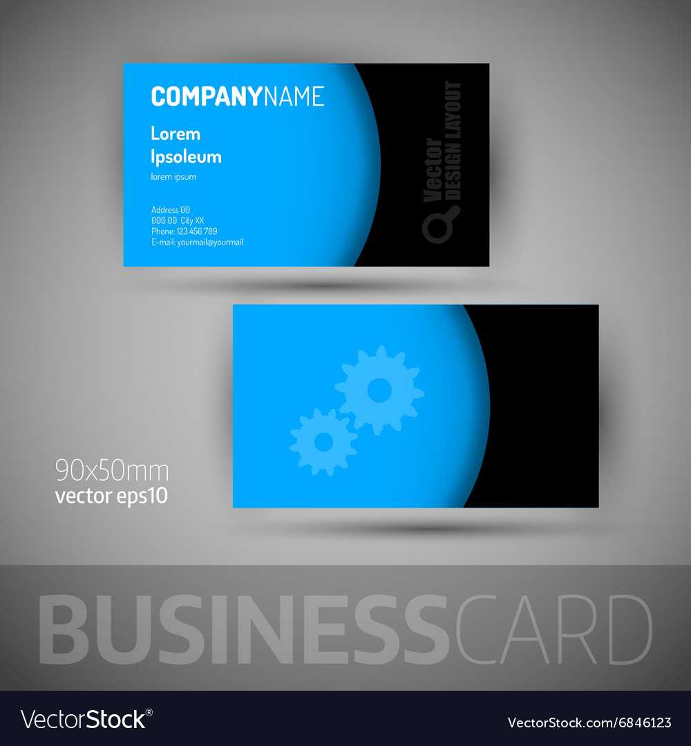 Business Card Template With Sample Texts With Regard To Calling Card Free Template