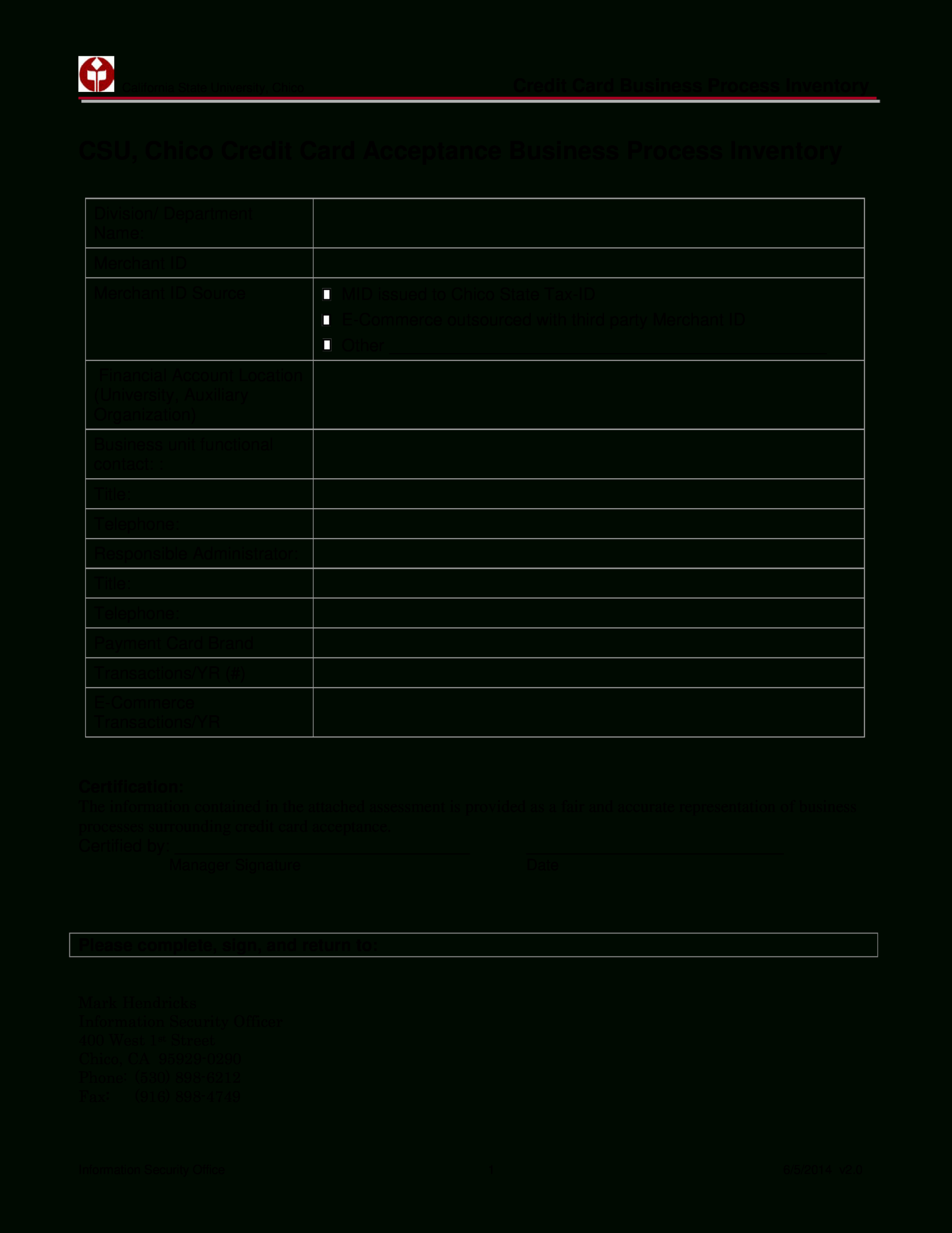 Business Process Assessment | Templates At Regarding Acceptance Card Template