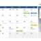Calendar Ppt – Beyti.refinedtraveler.co For Microsoft Powerpoint Calendar Template
