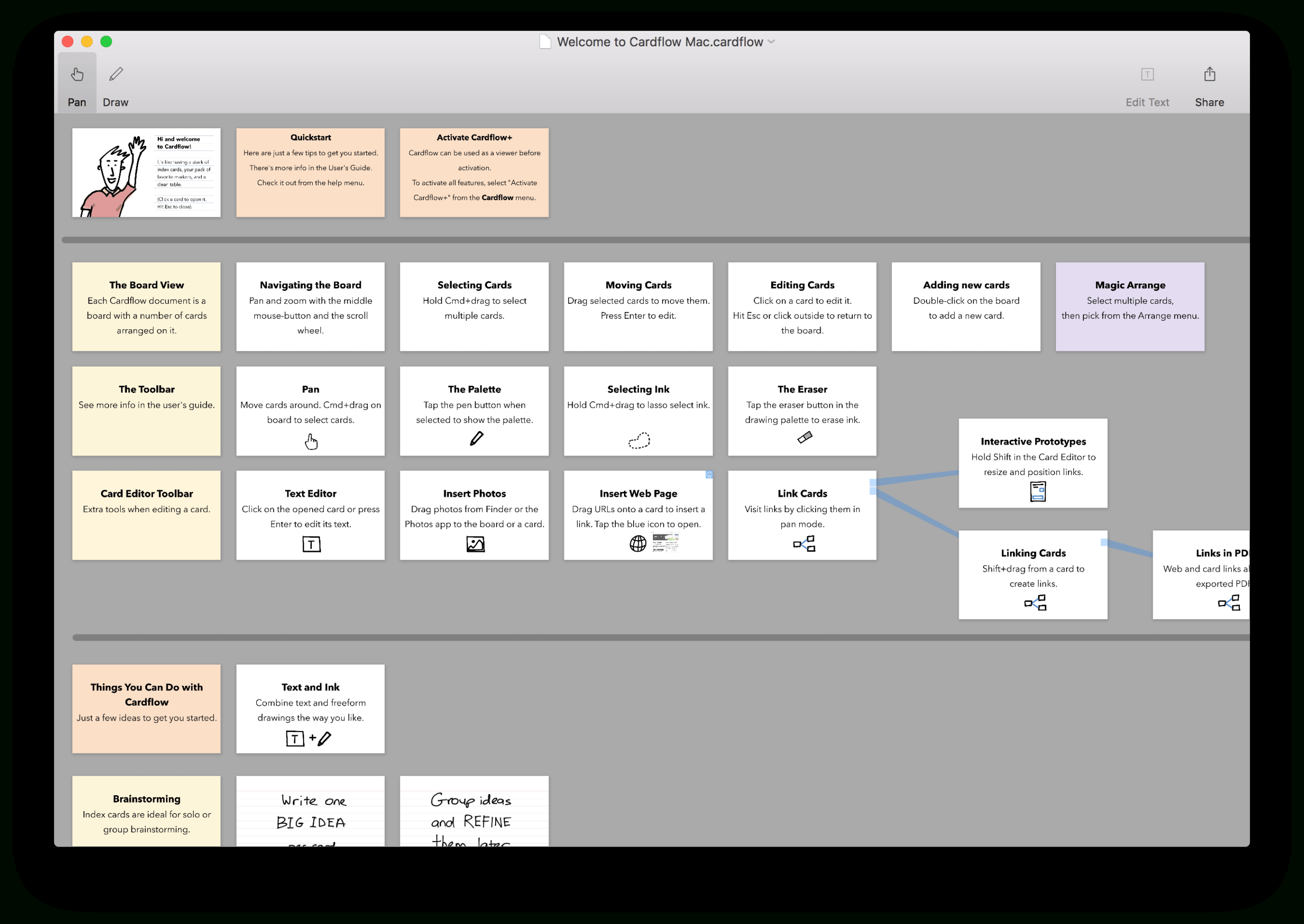 Cardflow: Index Cards On Your Ipad Within Index Card Template For Pages