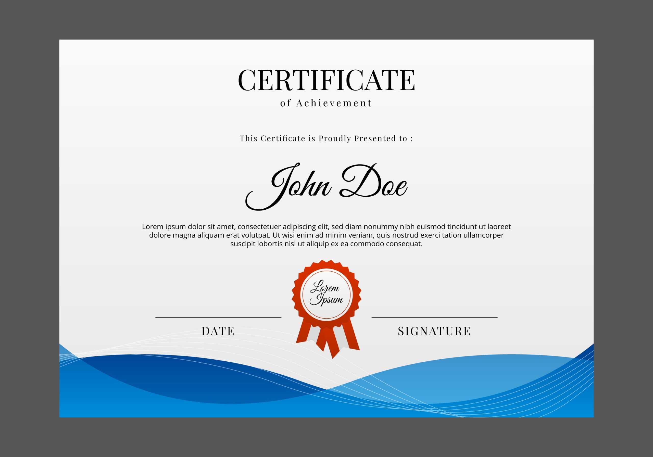 Certificate Design Free Vector Art – (10,170 Free Downloads Within Art Certificate Template Free
