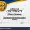 Certificate Template Background. Award Diploma Design Blank Inside Star Award Certificate Template