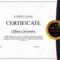 Certificate Template Background. Award Diploma Design Blank. With Award Certificate Design Template