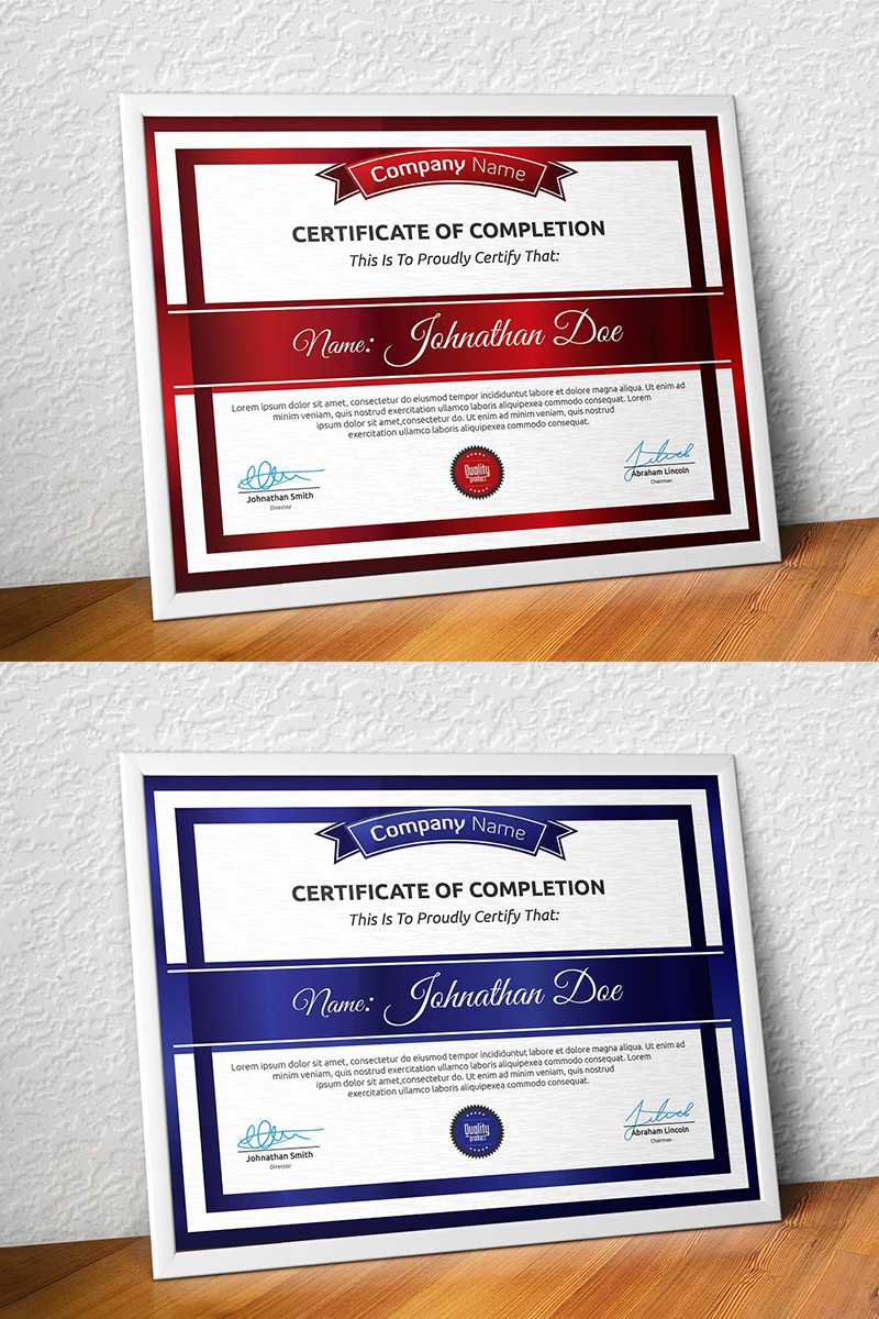 Certificate Templates | Award Certificates | Templatemonster Throughout No Certificate Templates Could Be Found
