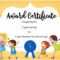 Certificates For Kids With Regard To Children's Certificate Template