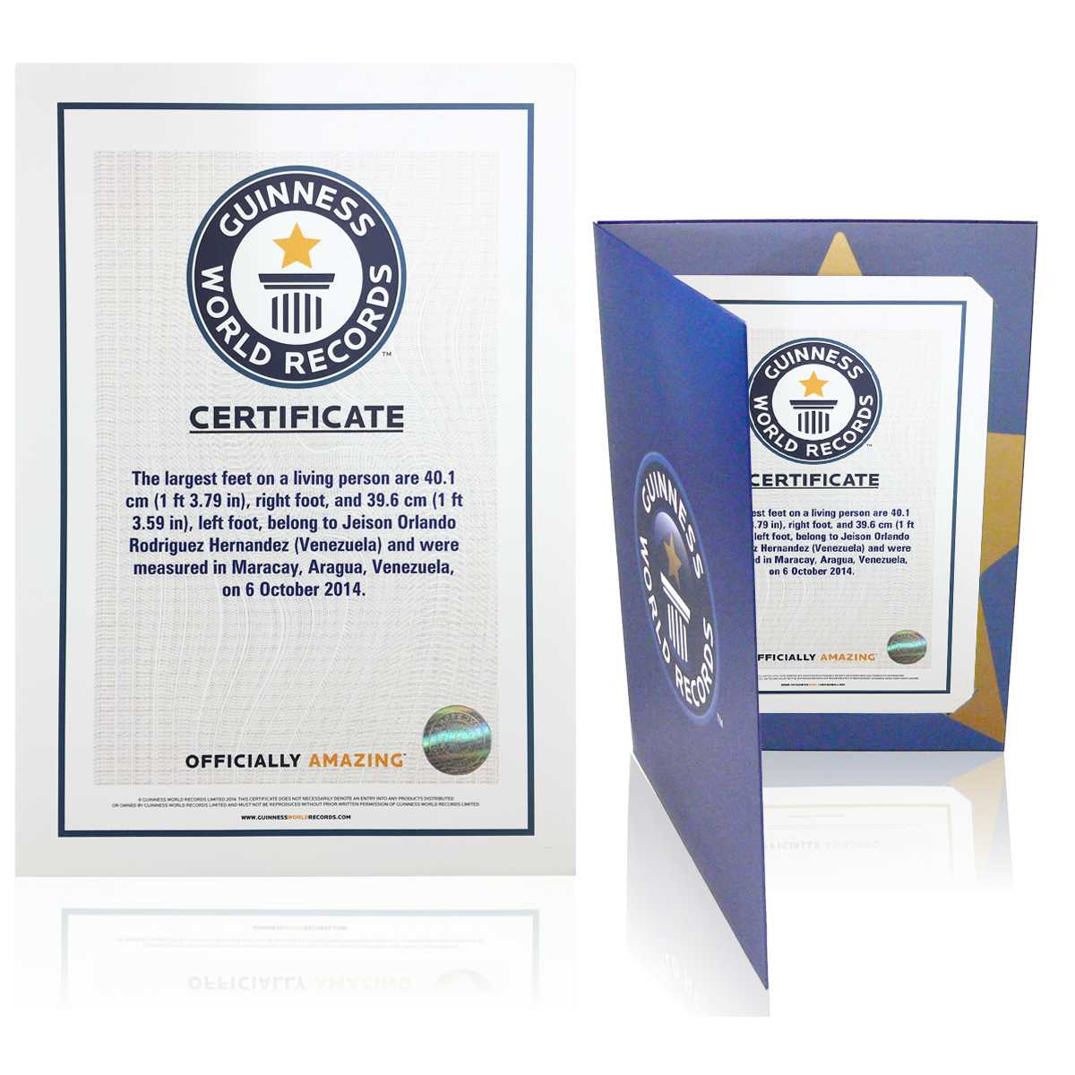 Certificates Intended For Guinness World Record Certificate Template