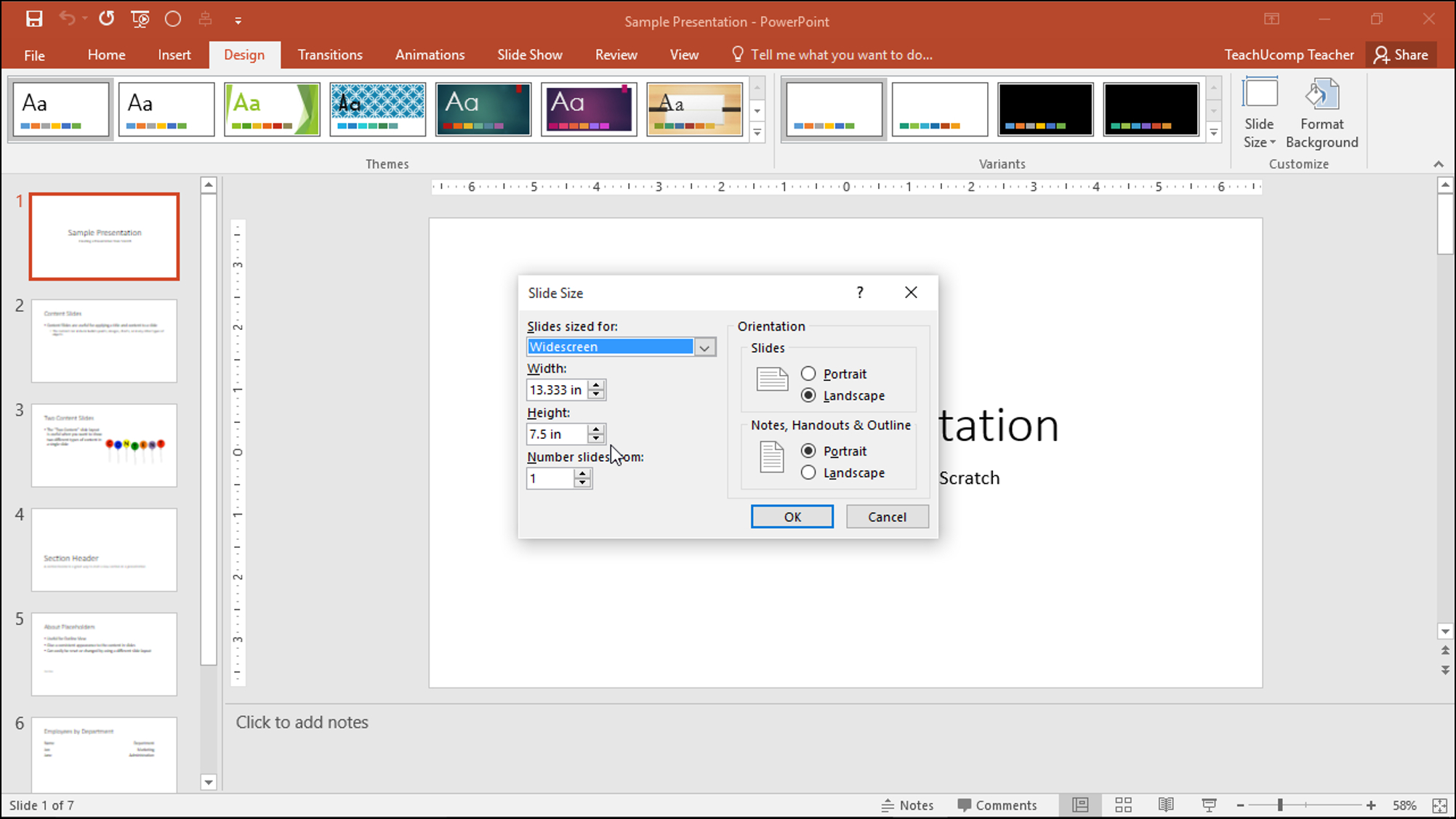 Change The Size Of Slides In Powerpoint – Instructions In How To Edit A Powerpoint Template