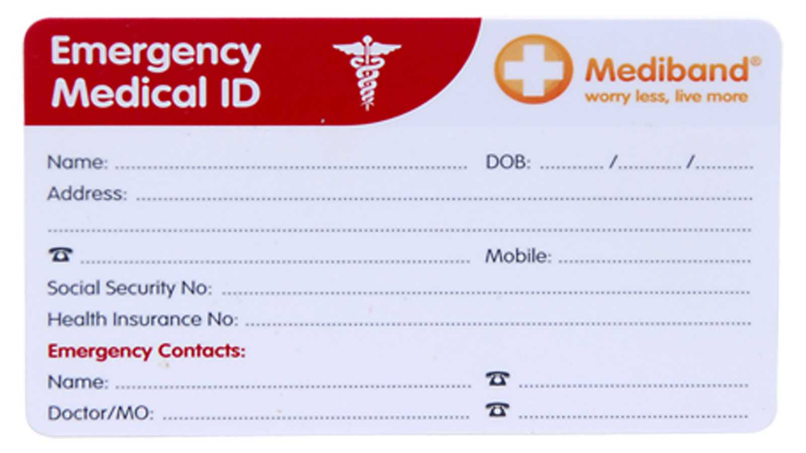 Cheap Emergency Card Template, Find Emergency Card Template With Regard To Medical Alert Wallet Card Template