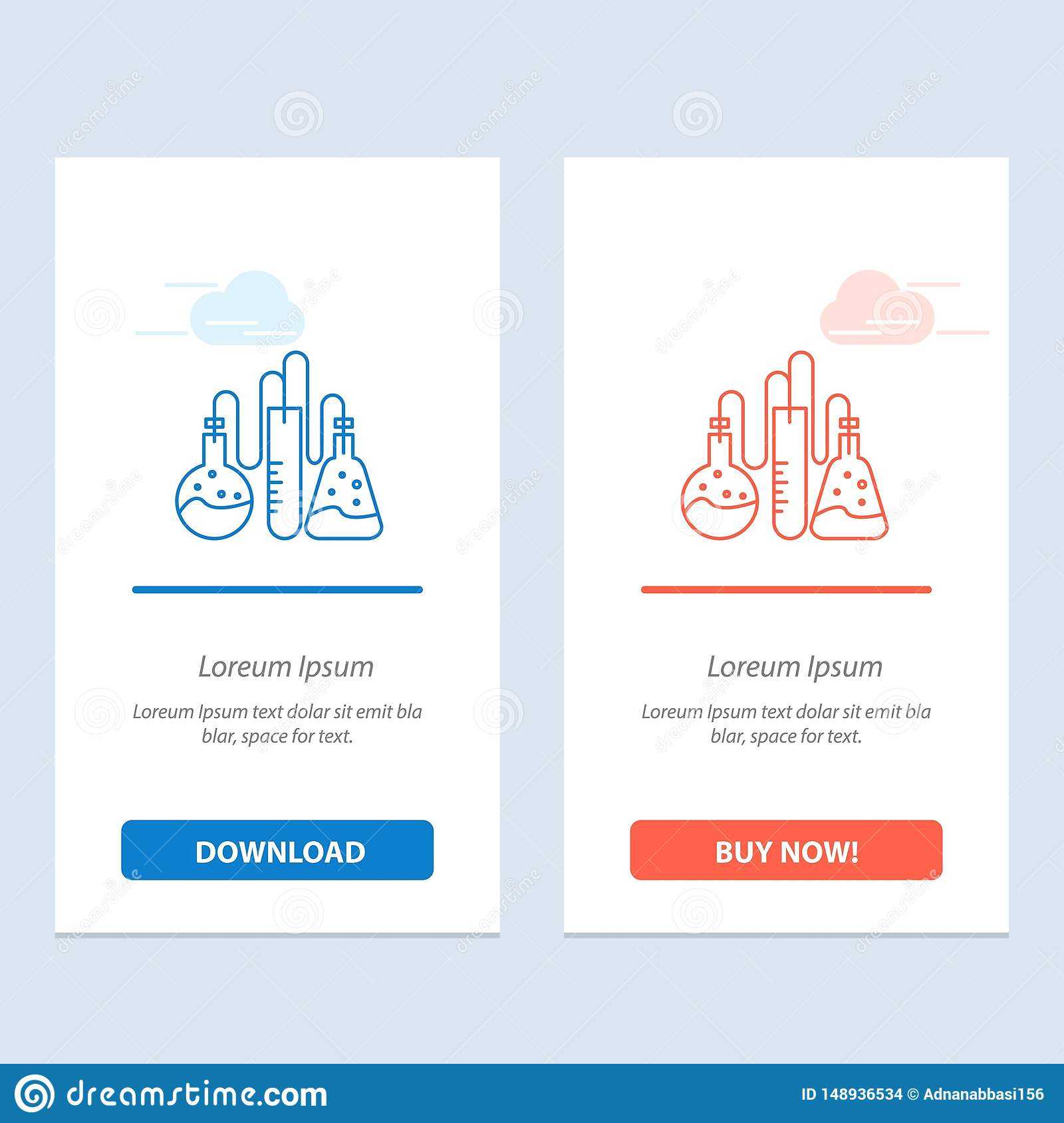 Chemical, Dope, Lab, Science Blue And Red Download And Buy With Dope Card Template
