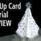 Christmas Tree Pop Up Card Tutorial Preview Throughout Pop Up Tree Card Template