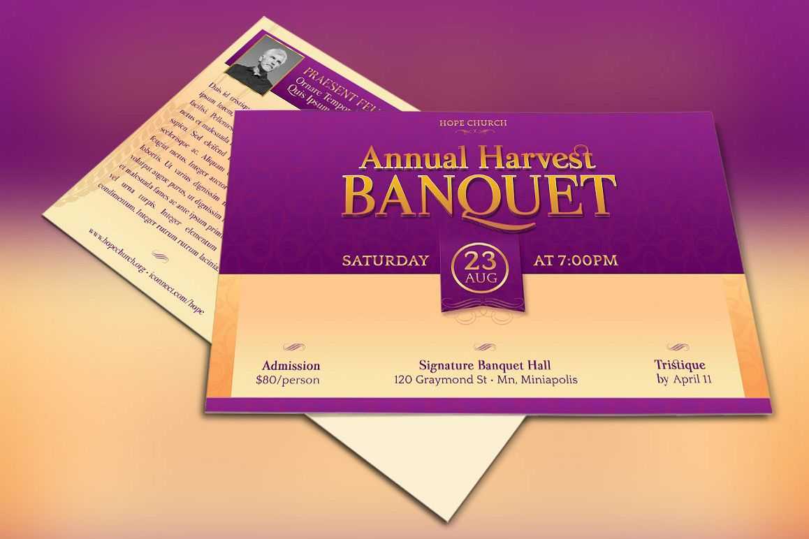 Church Gala Invitation Template Inside Church Invite Cards Template