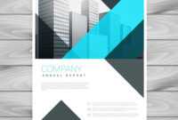 Clean Blue Brochure Design Template inside Cleaning Brochure Templates Free