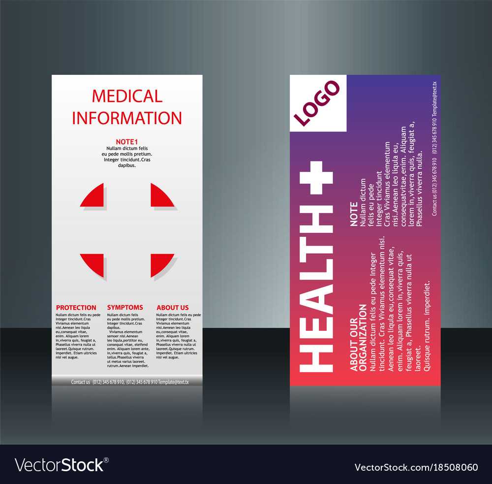 Collection Of 2 Abstract Medical Business Cards Regarding Medical Business Cards Templates Free