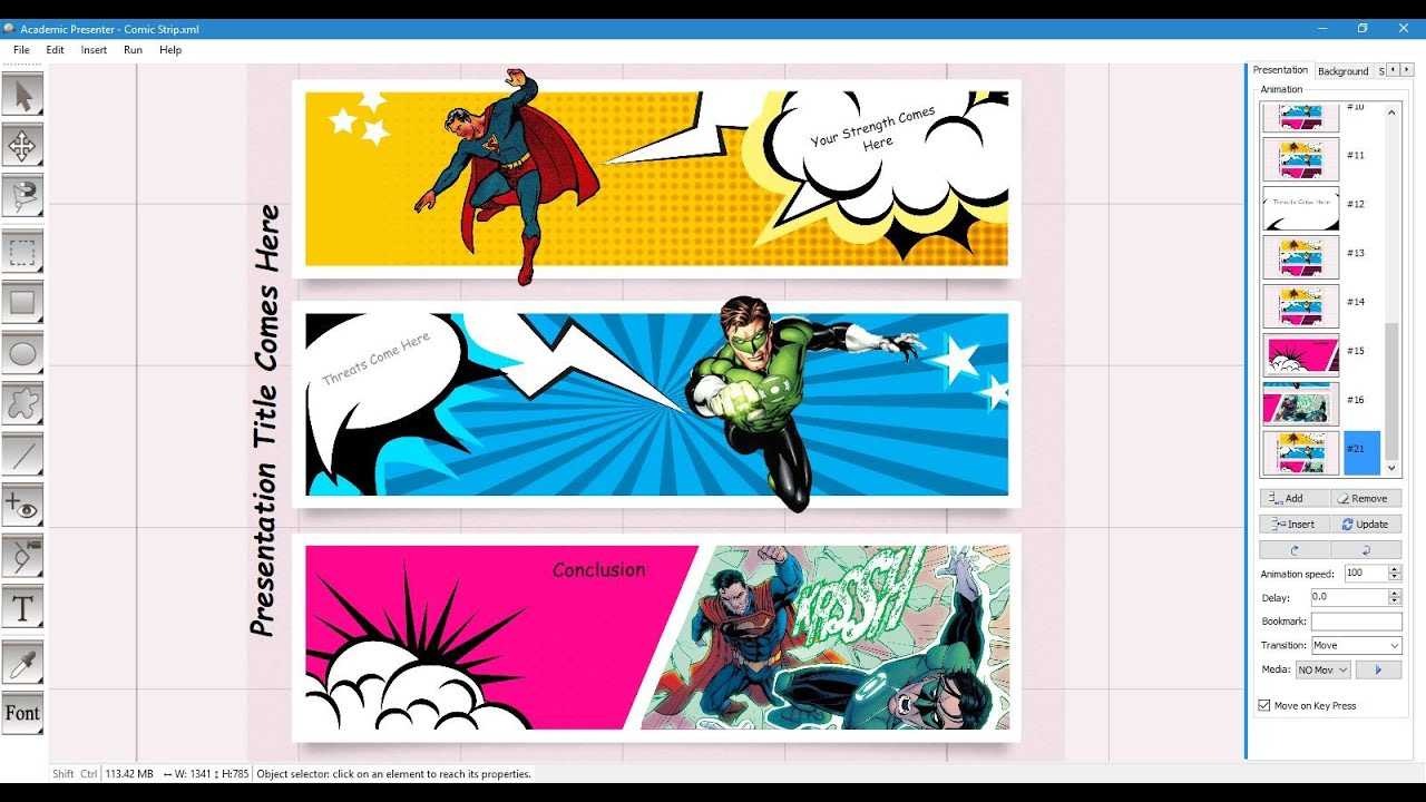 Comic Strip Template Pertaining To Powerpoint Comic Template