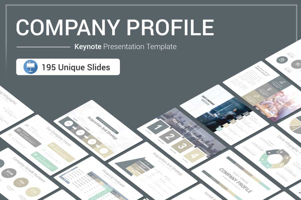 Company Profile Keynote Presentation Template | Nulivo Market Within Keynote Brochure Template