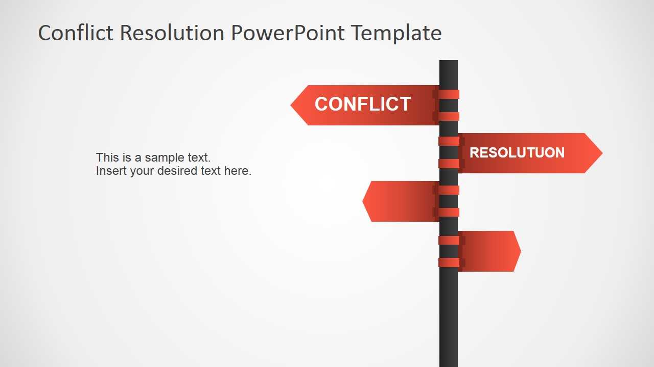 Conflict Resolution Powerpoint Template Throughout Powerpoint Template Resolution