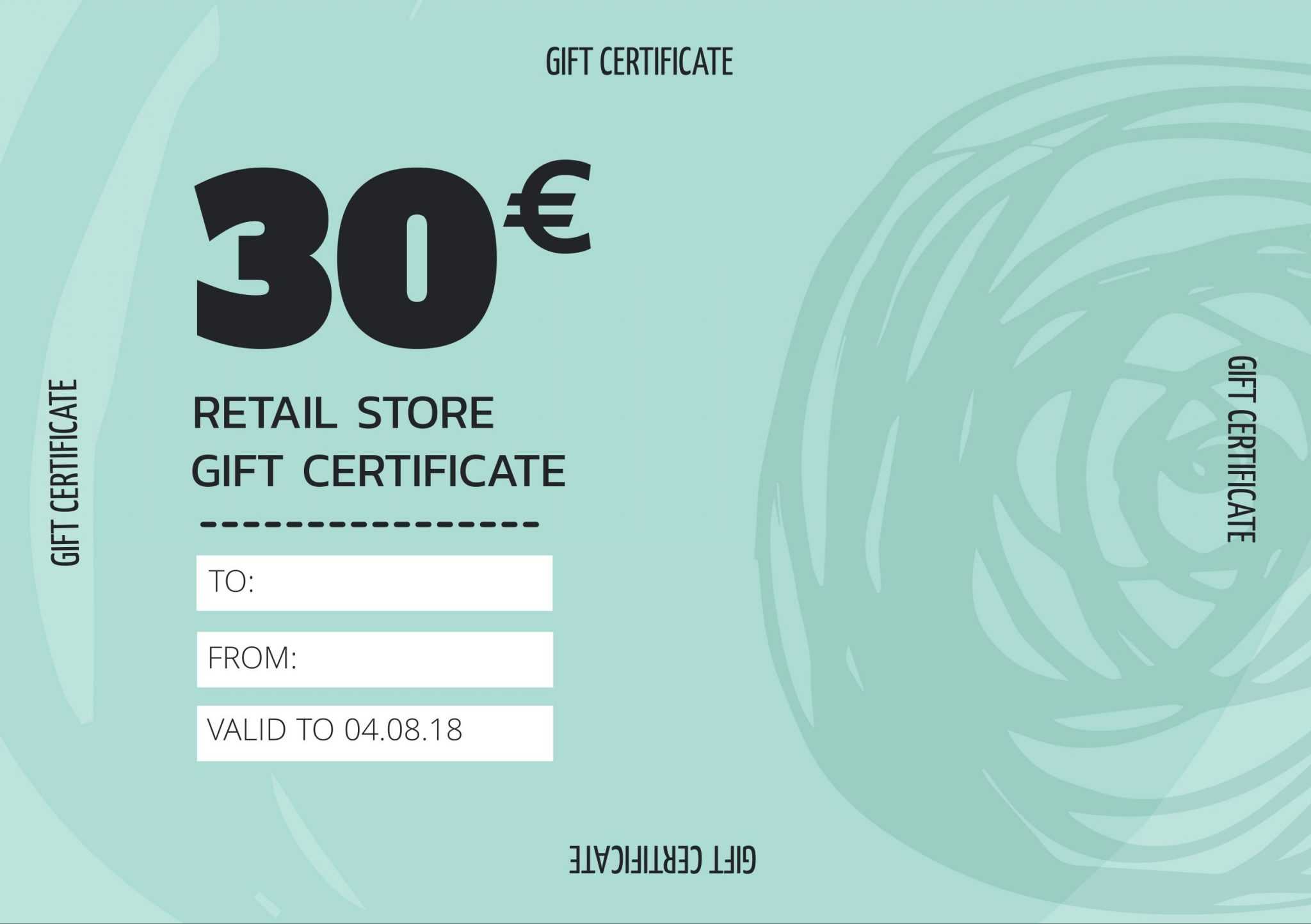 Create Personalized Gift Certificate Templates & Vouchers Inside Custom Gift Certificate Template