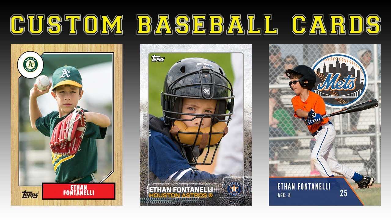 Create Your Own Baseball Cards With Regard To Custom Baseball Cards Template