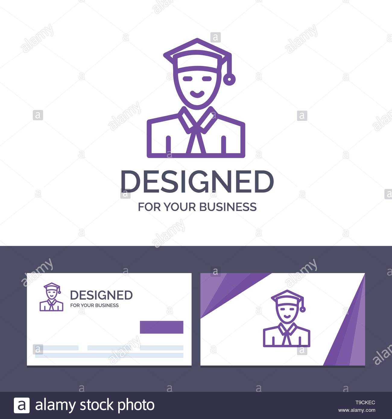 Creative Business Card And Logo Template Student, Education Throughout Student Business Card Template