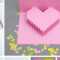 Creative Ideas – Diy Pixel Heart Popup Card With Regard To Pixel Heart Pop Up Card Template