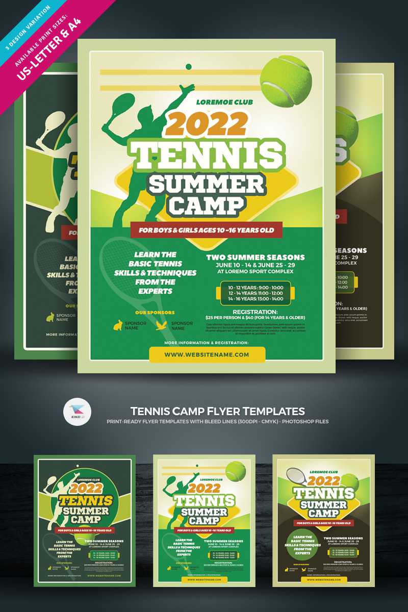 Creative Ready Made Sports Camp Flyer Templates | Entheosweb With Basketball Camp Brochure Template