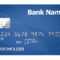 Credit Card Template | Psdgraphics Regarding Credit Card Size Template For Word