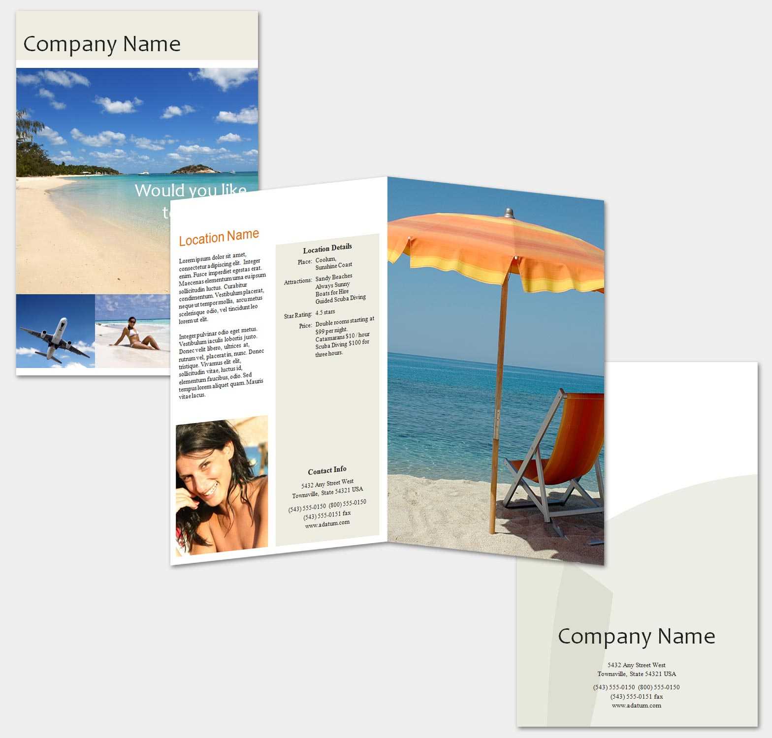 Cruise Travel Brochure Template Word Amp Publisher Brochure With Word Travel Brochure Template