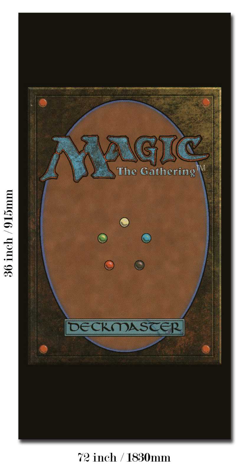 Custom 72 Inch Mtg Playmat  Card Back Printing | X Raypad With Mtg Card Printing Template