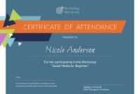 Customize Free Certificate Templates | Customize &amp; Download intended for Workshop Certificate Template