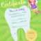 Cute Tooth Fairy Receipt Certificate Template | Royalty Free Throughout Tooth Fairy Certificate Template Free
