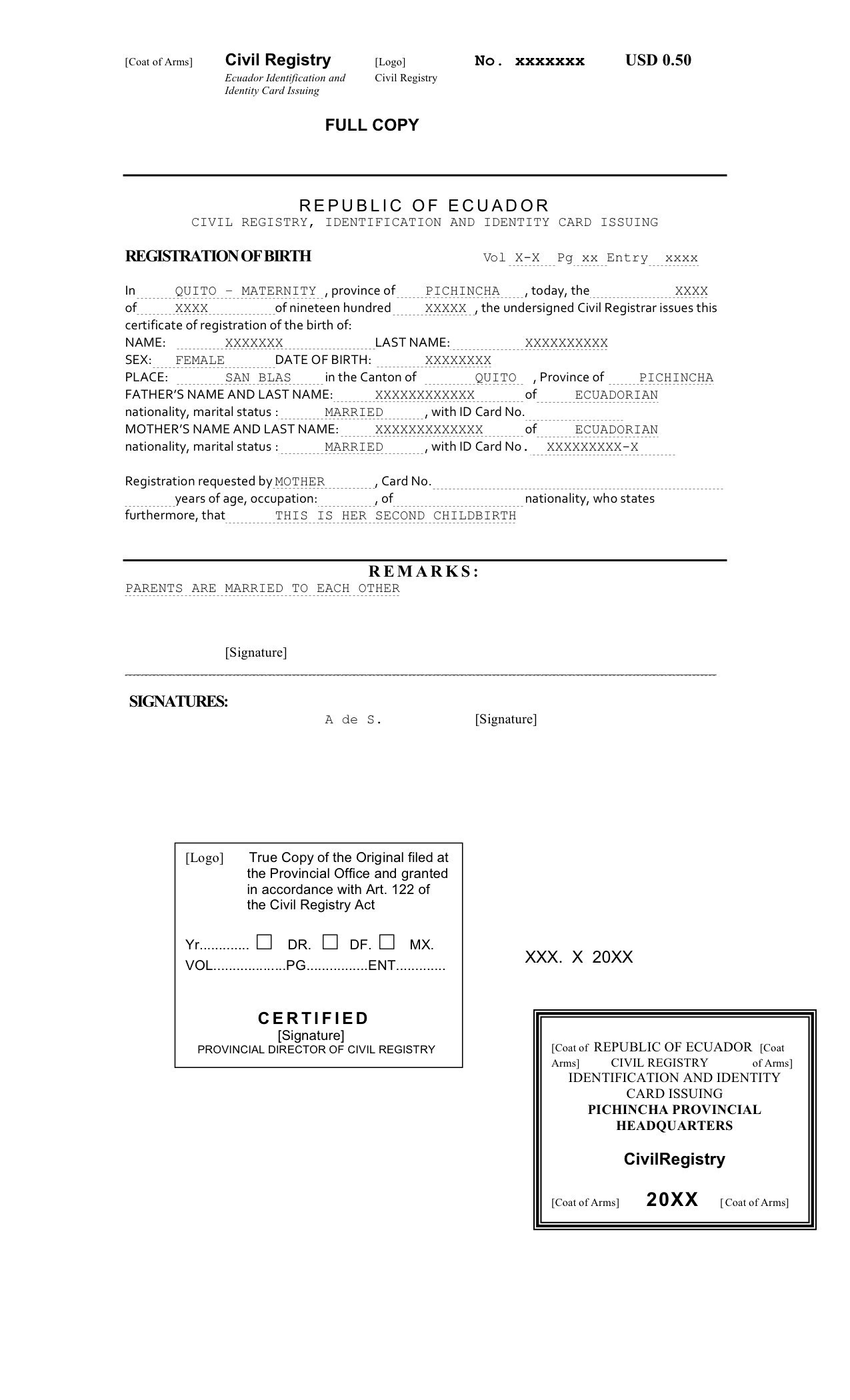 Death Certificate Translation From Spanish To English Sample Pertaining To Death Certificate Translation Template