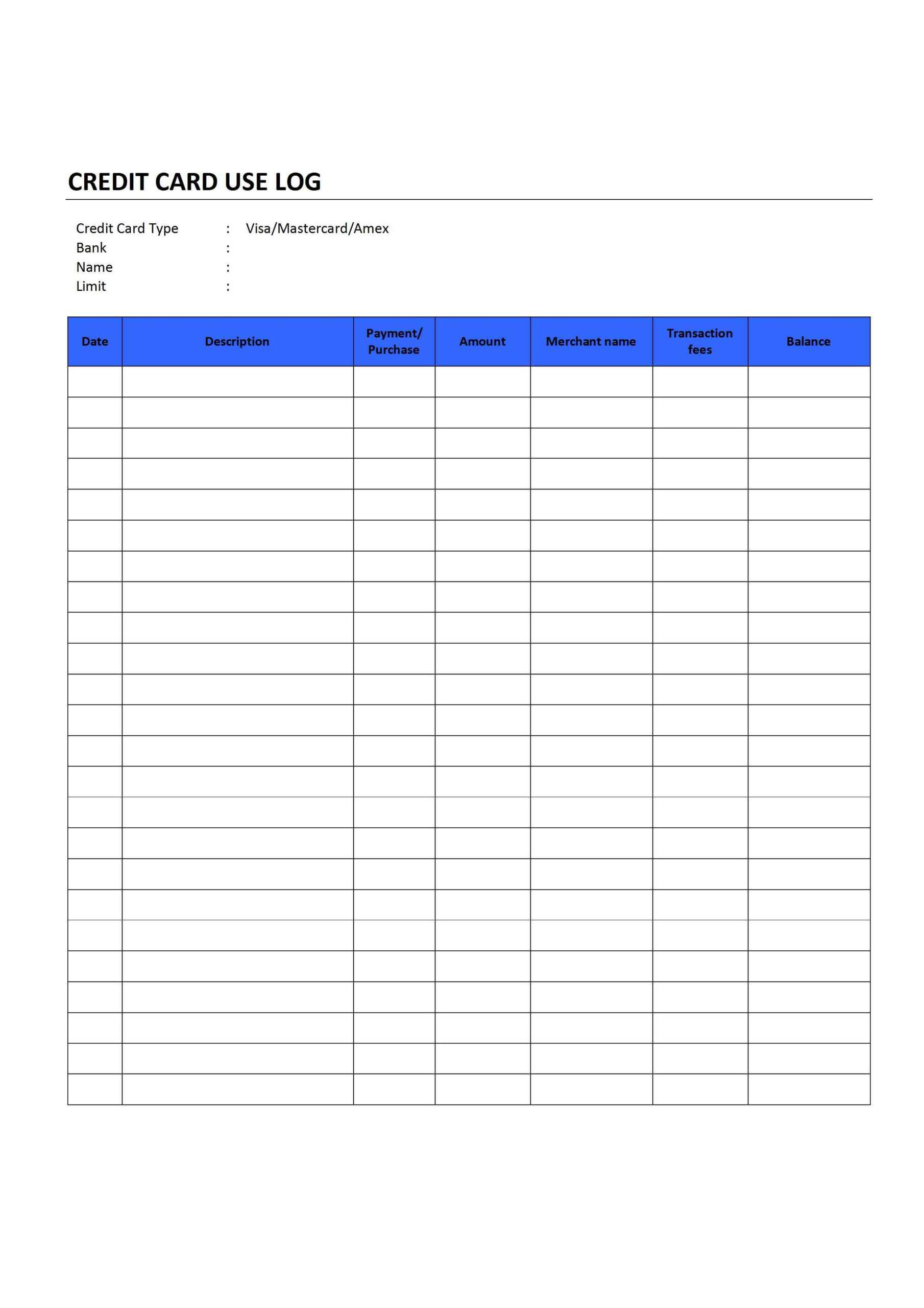 Debit Card Worksheet | Printable Worksheets And Activities With Credit Card Payment Plan Template