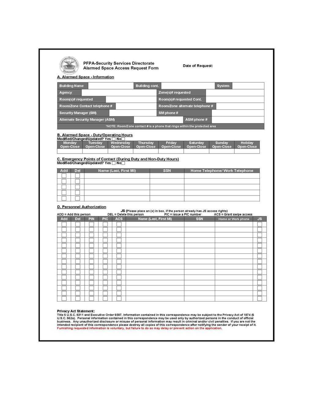 Department Of The Navy Headquarters United States Marine In Dd Form 2501 Courier Authorization Card Template