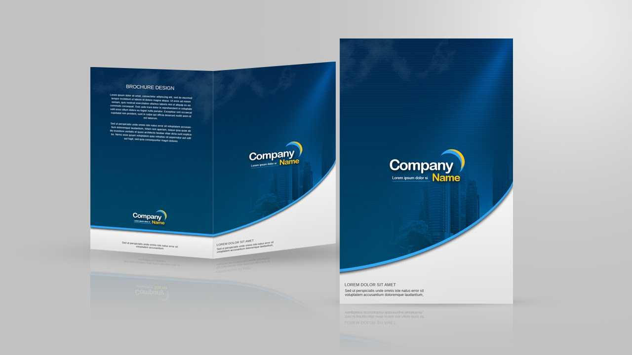 Design A Two Fold Brochure In Photoshop Intended For 2 Fold Brochure Template Psd