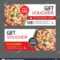 Discount Gift Voucher Fast Food Template Design. Pizza Set with Pizza Gift Certificate Template