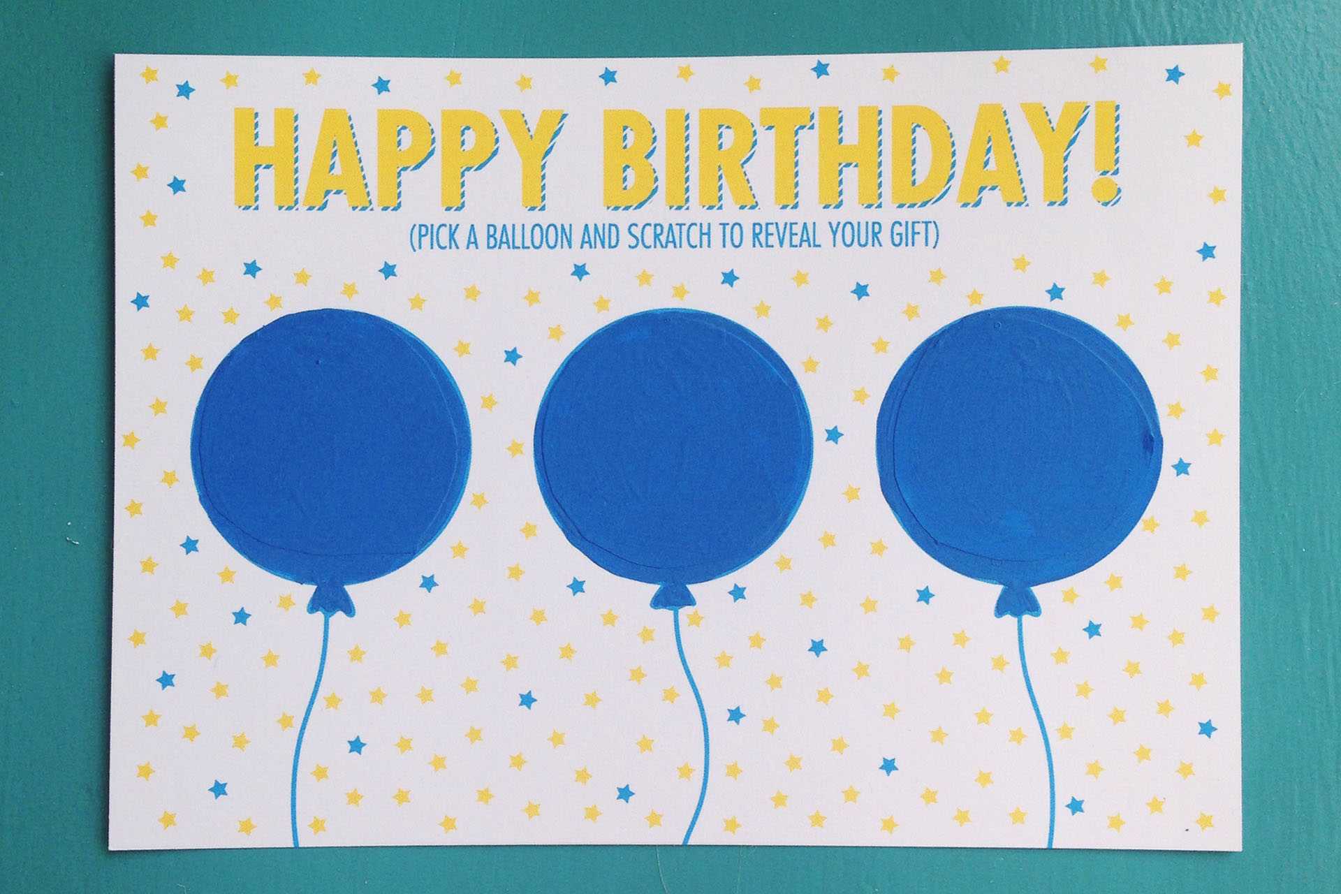Diy: Birthday Scratch Off Card + Free Printable | Alexandra With Scratch Off Card Templates
