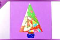 Diy Iris Folding Christmas Card (Eng Subtitles) - Speed Up #152 for Iris Folding Christmas Cards Templates