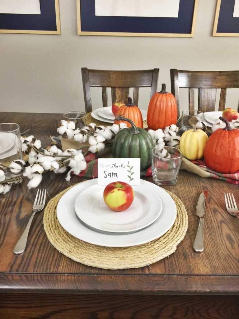 Diy Thanksgiving Place Cards Template | Birkley Lane Interiors Regarding Thanksgiving Place Card Templates