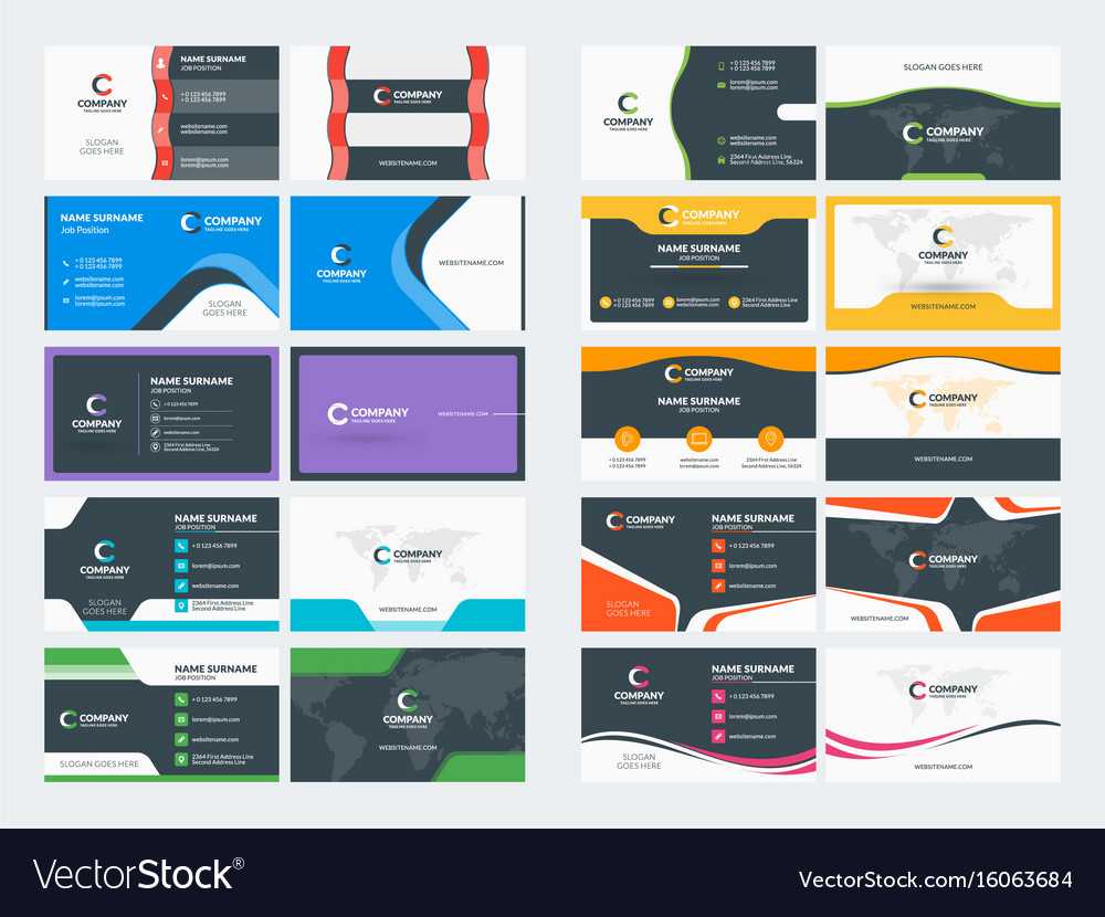 Double Sided Business Card Templates Stationery Inside Double Sided Business Card Template Illustrator