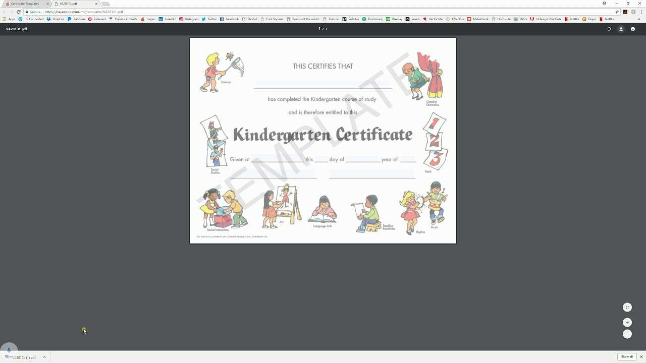 Download And Edit With System Viewer - Hayes Certificate For Hayes Certificate Templates