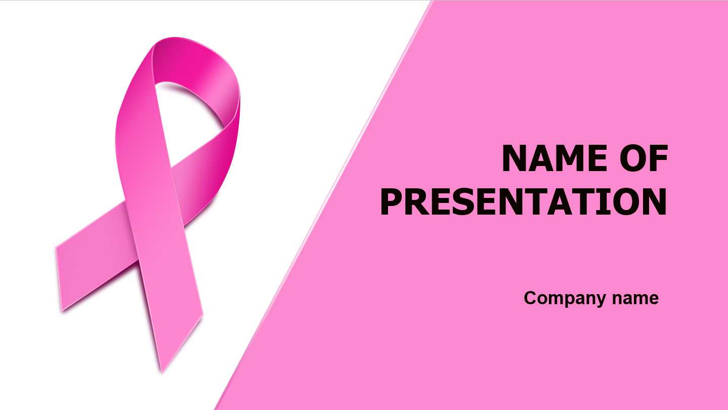 Download Free Breast Cancer Powerpoint Template And Theme With Regard To Free Breast Cancer Powerpoint Templates