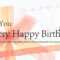 Download Free Happy Birthday Powerpoint Template Card Regarding Greeting Card Template Powerpoint