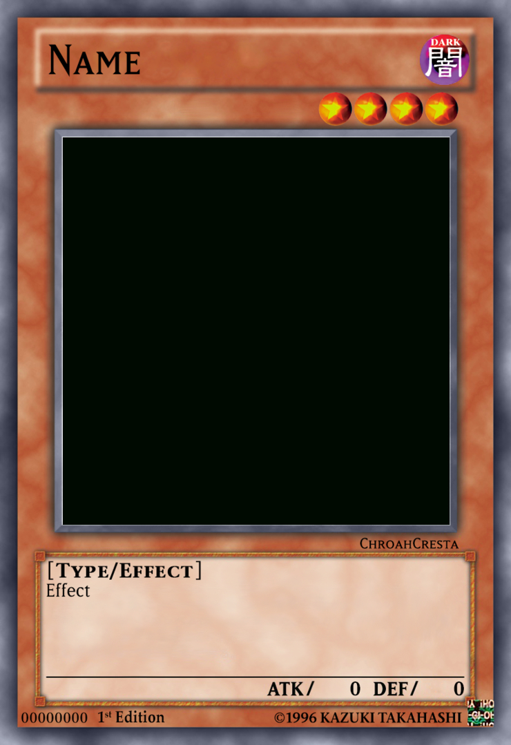 Download Hd Yugioh Card Template – Yu Gi Oh Template Inside Yugioh Card Template