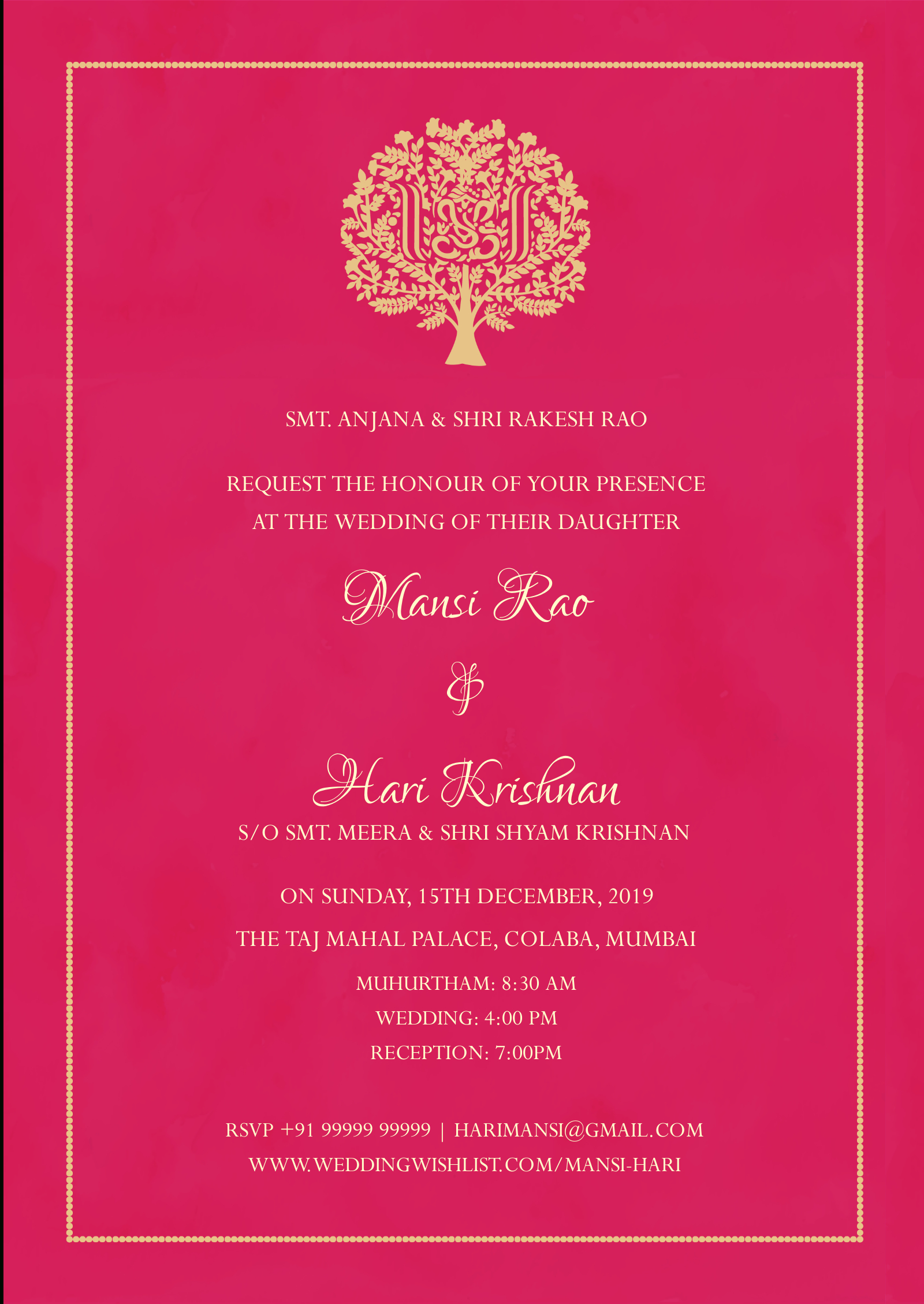 E Invite Rooted In Pink Within Engagement Invitation Card Template