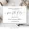 Editable Save The Date Card, Wedding Save The Date Template, Rustic Save  The Date Printable, Calligraphy Save The Date Instant Download Sd4 Pertaining To Save The Date Powerpoint Template